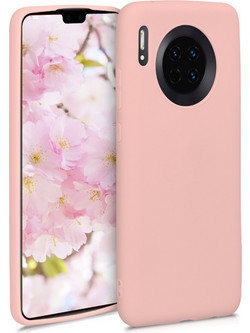 KW Θήκη Σιλικόνης Rose Gold Matte (Huawei Mate 30)