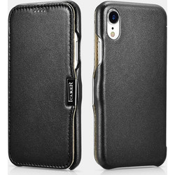 iCarer Vintage Leather Black (iPhone XR)