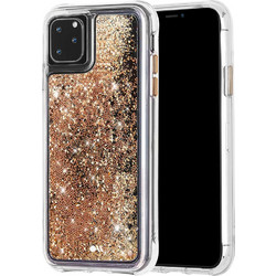 Θήκη Case-mate Coque Glitter Waterfall series για Apple iPhone 11 PRO 2019 - ΧΡΥΣΟ - CM-CM039326