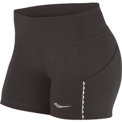 Saucony Bullet Tight Αθλητικό Γυναικείο Σορτς Μαύρο SA81256-BK