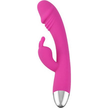 AriaTrade 12 Vibration Functions Δονητής Rabbit 23cm Ροζ
