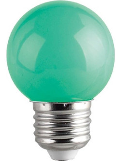 ΛΑΜΠΤΗΡΑΣ LED ΝΥΚΤΟΣ ΣΦΑΙΡΙΚΟΣ Ε27 1W ΠΡΑΣΙΝΟ 70Lm G45 VIVA 3800228022474