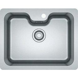 Franke Bell BCX 110-55 Υποκαθήμενος Νεροχύτης Inox Σατινέ 61x48cm