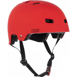 BULLET Deluxe Helmet T35 Adult 54-57cm - Matt Red S/M ADULT
