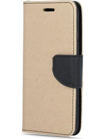 Fancy Θήκη - Πορτοφόλι για iPhone XR Χρυσό-Μαύρο (200-108-002)