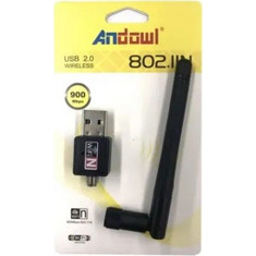 Ενισχυμένης Εκπομπής WiFi Reciever Modem Wireless Antenna - USB 2.0 Wireless 802.11n Receiver with Software Disc 802.11n: up to 300Mbps(Down) & 300Mbps(Up)