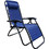 Woodwell Super Relax Ξαπλώστρα Πολυθρόνα Παραλίας Μεταλλική Πτυσσόμενη με Μαξιλάρι Μπλε Ε618,2