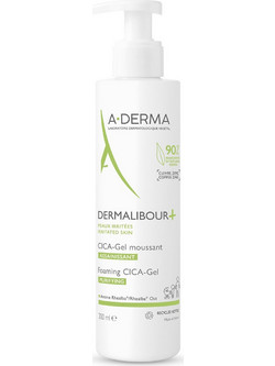 A-Derma Dermalibour Cica-Gel Moussant Αφρόλουτρο σε Gel για Ευαίσθητο Δέρμα 200ml