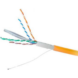 Nexans U/UTP Cat.6a Καλώδιο Δικτύου Ethernet 1m Orange