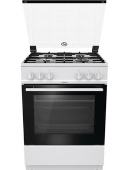 Gorenje GI6121WF Κουζίνα Αερίου 64lt με Εστίες Αερίου 67.6cm