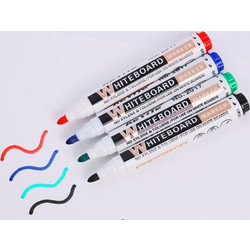Μαρκαδόρος Πίνακα Whiteboard Marker Ink Refillable Blue Naxius