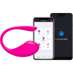 Lovense Lush 3 Δονητής Egg για Ζευγάρια με App Control 18cm Ροζ