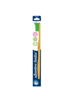 Smile Bamboo Medium Οδοντόβουρτσα Πράσινη