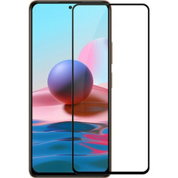Full Glue Full Face 9H Tempered Glass For Xiaomi Redmi Note 10 Pro - Black