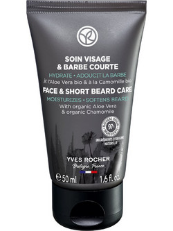 Yves Rocher Face & Short Beard Care Κρέμα για Γένια 50 ml
