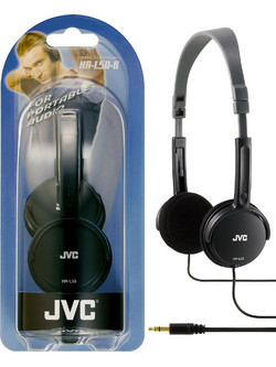 JVC HAL- 50 Ενσύρματα Ακουστικά On Ear Μαύρα