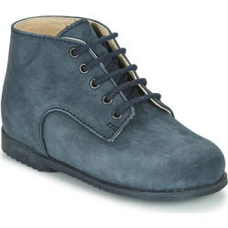 Little Mary Παιδικά Μποτάκια Μπλε Suede LM076-12