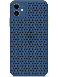 Θήκη Breath TPU Back Cover Σιλικόνης για iPhone 12 Mini - Navy Blue
