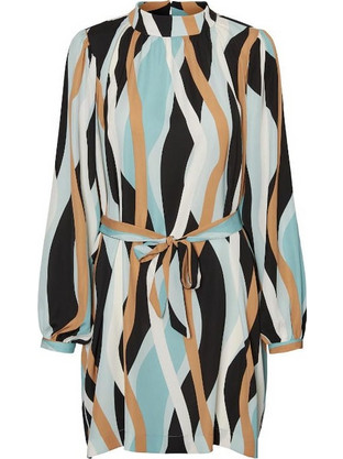 Vero Moda Molly Mini Καθημερινό Φόρεμα Πολύχρωμο 10240418