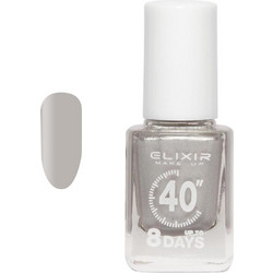 Elixir Up To 8 Days 115 Silver Gloss Βερνίκι Νυχιών Μακράς Διαρκείας 13ml