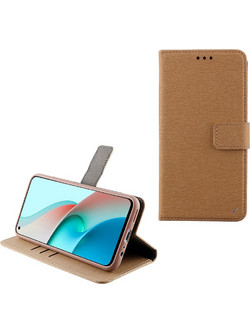 Volte-Tel Allure Magnet Book Stand Clip Θήκη Gold (Xiaomi Redmi Note 9 5G)