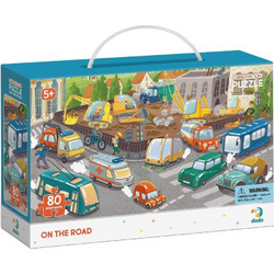 Παιδικό Puzzle Dodo On The Road 80 Κομμάτια