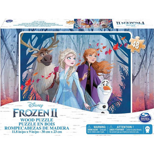 Παιδικό Puzzle Spin Master Ξύλινο Disney Frozen II 48 Κομμάτια