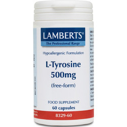 Lamberts L-Tyrosine 500mg 60 Κάψουλες