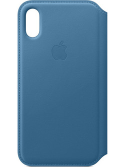 Apple Leather Folio Cape Cod Blue (iPhone XS/X)
