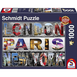 Schmidt London, Paris, New York 1000pcs