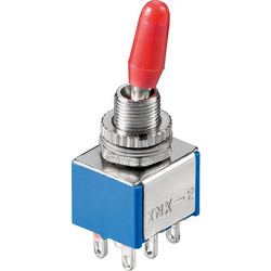 GOOBAY διακόπτης 6-pin, 2x ON-ON, 3A 250V, 5τμχ - (10021)