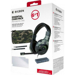 Bigben Gaming Headset Over Ear Camo Green