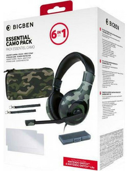 Bigben Gaming Headset Over Ear Camo Green