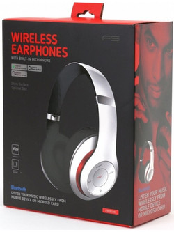 Platinet Freestyle FH0916 Ασύρματα Bluetooth Ακουστικά Over Ear Μαύρα Λευκά
