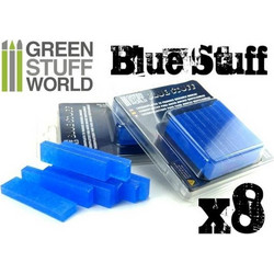 Green Stuff World - 8x Blue Stuff Mold Bars