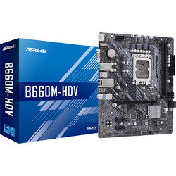 Asrock B660M-HDV Motherboard Micro ATX με Intel 1700 Socket