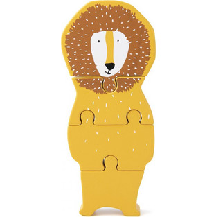 Παιδικό Puzzle Trixie Ξύλινο Mr Lion 4 Κομμάτια