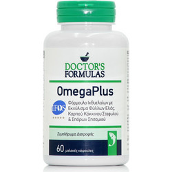 Doctor's Formulas OmegaPlus Ιχθυέλαιο 60 Μαλακές Κάψουλες