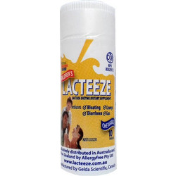 Lacteeze Children's Ένζυμο Λακτάση Chewable 10 Μασώμενα Δισκία