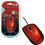 Nilox Ergo Wire NX800 Ενσύρματο Ποντίκι Red