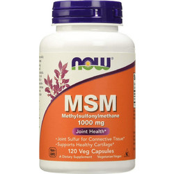 Now Foods MSM 1000mg 120 Κάψουλες