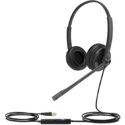 Yealink UH34 Lite Headset Wired Head-band Office/Call center Black (UH34 Dual Lite)
