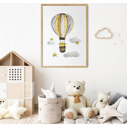 ΠΑΙΔΙΚΗ ΑΦΙΣΑ TRAVEL STAR 48296 (PVC/PLEXIGLASS ΧΡΩΜΑ ΦΥΣΙΚΟΥ ΞΥΛΟΥ) 50x70cm