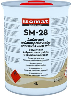 Isomat SM-28 Διαλυτικό Πολυουρεθάνης 4lt