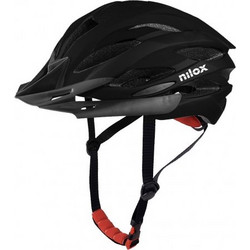 NILOX HELMET ADULT BLACK LED LIGHT Προστατευτικό κράνος Μαύρο