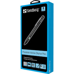 Sandberg Precision Active Stylus Pen Black