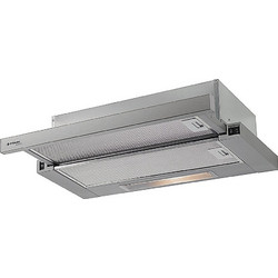 Pyramis Power Slim Συρόμενος Απορροφητήρας 60cm με 2 Μοτέρ Inox