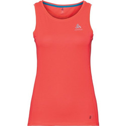Odlo Top Crew Neck Singlet Omnius F-Dry Γυναικείο Αθλητικό T-Shirt Κοραλί 312341-30381