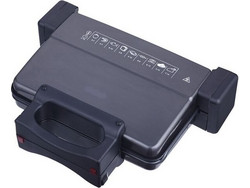 Sokany KJ-208 Τοστιέρα Γκριλιέρα με Αποσπώμενες Πλάκες για 2 Τοστ 2000W