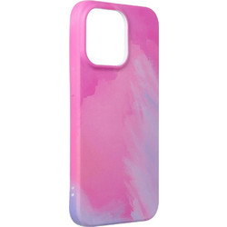 Forcell Pop Design 1 Back Cover Silicone Pink (iPhone 13 Pro Max)